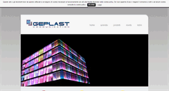 Desktop Screenshot of geplastcommunication.it